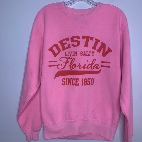 PACIFIC & CO Destin Florida Crewneck Sweat… - Picture 1 of 12